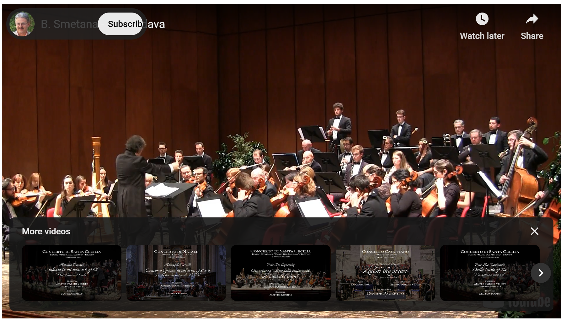 La Moldava B. Smetana